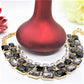 Exquisite Black Diamond and Gold Necklace