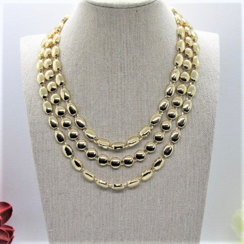 Lovely Layered Curb Chain Necklace