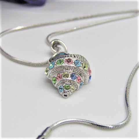 Stunning Trempet Shell Pendant Necklace