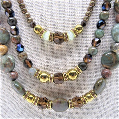 Fabulous Green Opal Delight Necklace