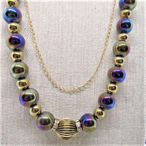 Amazing Purple Dreams Matinee Necklace