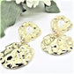 Stunning Gold Exaggerated Earrings