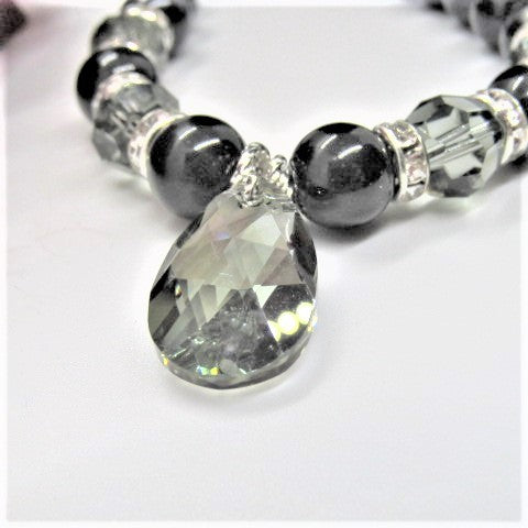 Gorgeous Black Diamond  Necklace