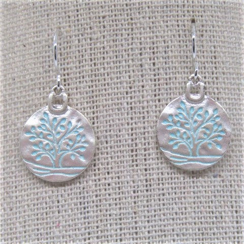 Beautiful Silver Tree of Life Earrings