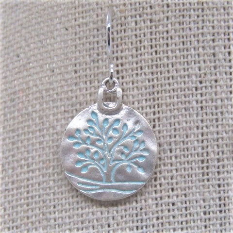 Beautiful Silver Tree of Life Earrings