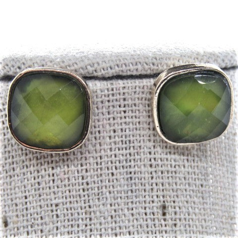 Gorgeous Green Stud Earrings