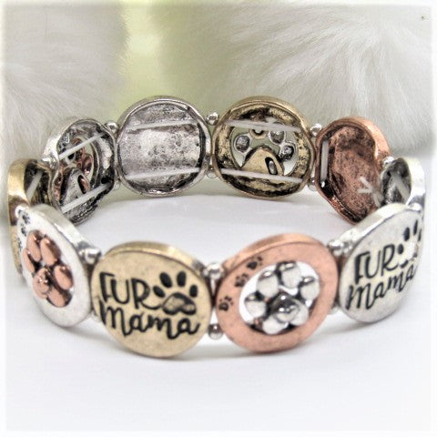 Special "Fur Mama" Dog Bracelet
