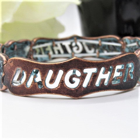 Fantastic Patina Daughter Bracelet