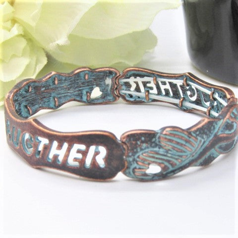 Fantastic Patina Daughter Bracelet