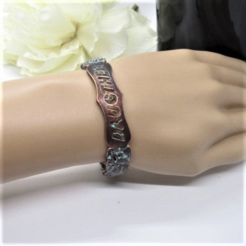 Fantastic Patina Daughter Bracelet