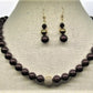 Beautiful Mocca Pearls Necklace Set