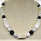 Lovely Shades of Black and White A Necklace