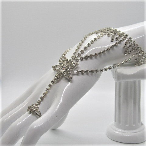 Fabulous Rhinestones for the Wrist and Finger Bracelet