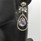 Stunning Tear Drop Stone Earrings
