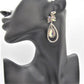 Stunning Tear Drop Stone Earrings