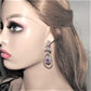 Stunning Tear Drop Stone Earrings
