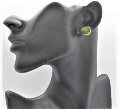 Gorgeous Green Stud Earrings