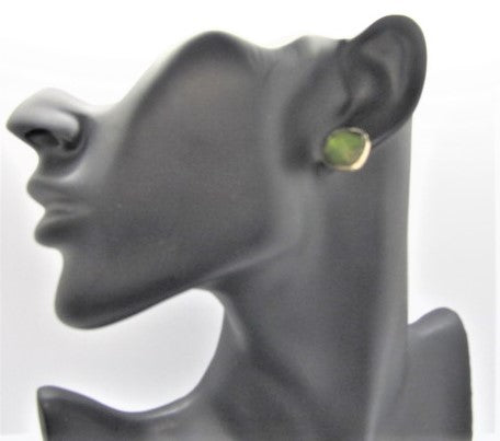 Gorgeous Green Stud Earrings