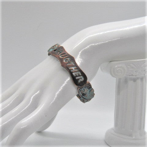 Fantastic Patina Daughter Bracelet