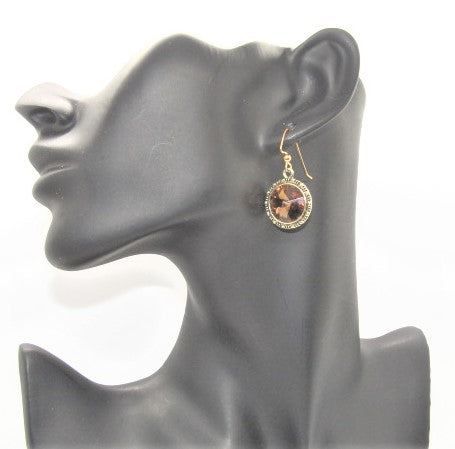 Lovely Smokey Topaz Earrings