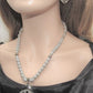 Silver Beauty Necklace Set