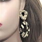 Luscious Long Gold Geo Earrings