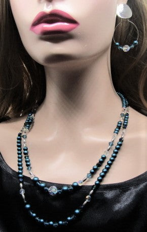 Teal Perfection  Necklace Set
