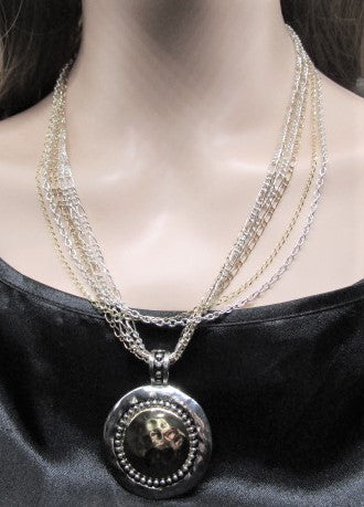 Shimmering Gold & Silver Forever Princess Necklace Set