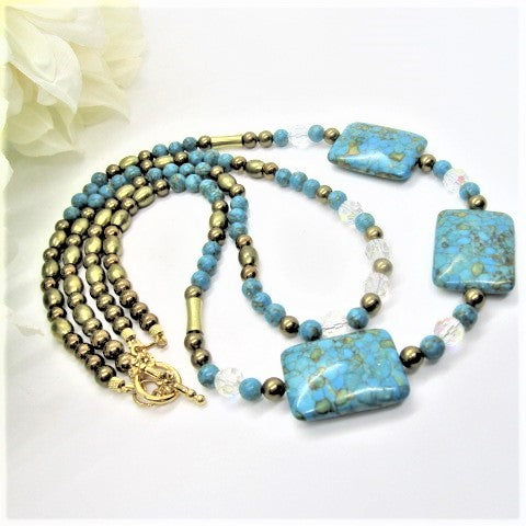 Lovely Turquoise Forever Necklace