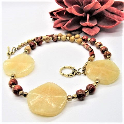 Dazzling Tropical Show Matinee Necklace