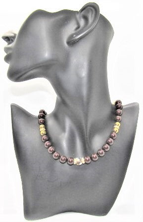 Beautiful Maroon Dreams Necklace