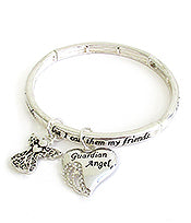 Inspirational Guardian Angel Bracelet