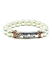 Rescue That Dog Bracelet